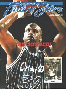 JAN 1993 SHAQUILLE O'NEAL BECKETT FUTURE STARS MAGAZINE #21 • MINT (BB06) - Picture 1 of 2