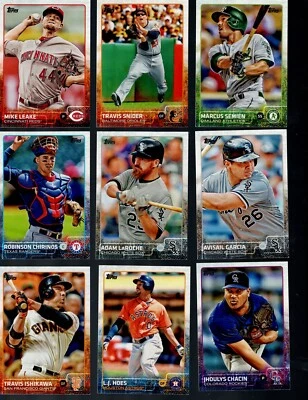 2015 TOPPS Baseball  251-500 Complete Your Set BUY MORE SAVE MORE - Image 1 of 4
