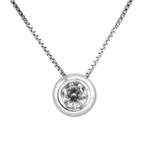 Collana Punto Luce 0.44ct - Foto 1 di 5