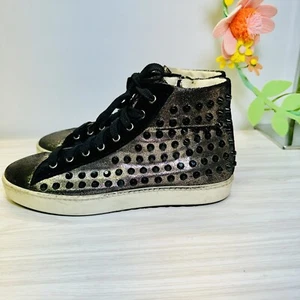 Stokton Gommus Damen Sneaker High Top Gr. 8,5 / 40 - Bild 1 von 15
