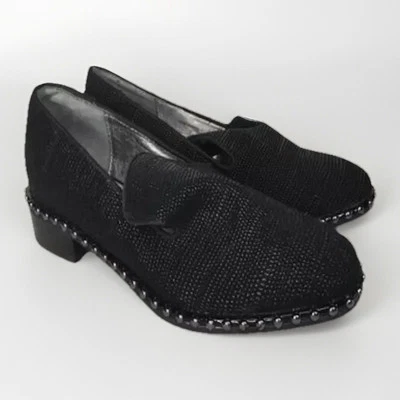 Mocasines de tacón bajo con tachuelas Adrianna Papell Prince para mujer talla 6,5 M Foto 1 de 4