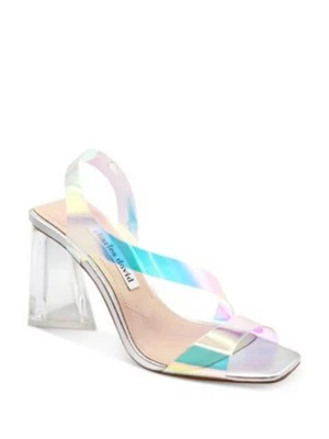 Sandália CHARLES DAVID Feminina Prata Iridescente Trulli Slip On Slingback 8 M - Imagem 1 de 4