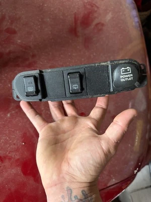 CHRYSLER PT CRUISER 2002-2005 limpiaparabrisas trasero descongelación desempañado interruptor botones 04671619AG Foto 1 de 2