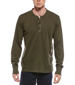 Rag and Bone - Men - Henley - Classic - Army - XL - Brand New - Picture 1 of 5