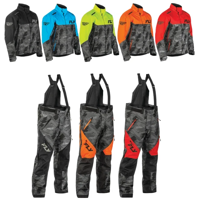 Traje de moto de nieve Fly Racing SNX Pro conjunto de chaqueta y babero con forros para hombre” Foto 1 de 1