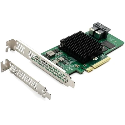 Broadcom 12G Internal PCI-E SAS/SATA HBA Controller Card, Kompatibel für SAS ... - Bild 1 von 4