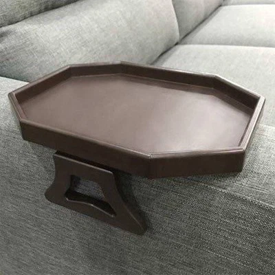 Sofa Arm Clip Table, Armrest Tray Table, Drinks/Remote Control/Snacks Holder - Image 1 of 4