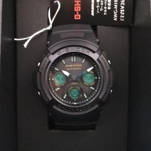 G-SHOCK AWG-M100RC-1AJF Modello Produzione Limitata Nero Analogico e Digitale Nuovo - Foto 1 di 12