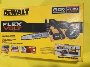 Nuovo DEWALT DCCS674X2 Kit Motosega 14" 60V Brushless Manico Superiore, Batterie 2-9Ah - Foto 1 di 9