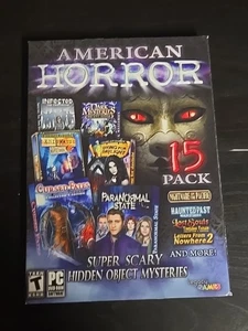 American Horror PC Juego Paquete de 15, Super Scary Objetos Ocultos Objetos Misteriosos Juegos - Imagen 1 de 4