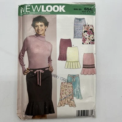 Faldas New Look 6541 4 estilos talla 10-22 sin cortar Foto 1 de 4