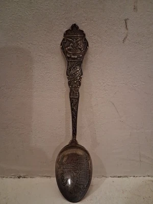 Cuchara de recuerdo de plata esterlina 925 del Ayuntamiento de Filadelfia 5,25 pulgadas 17,5 g P&B Foto 1 de 4