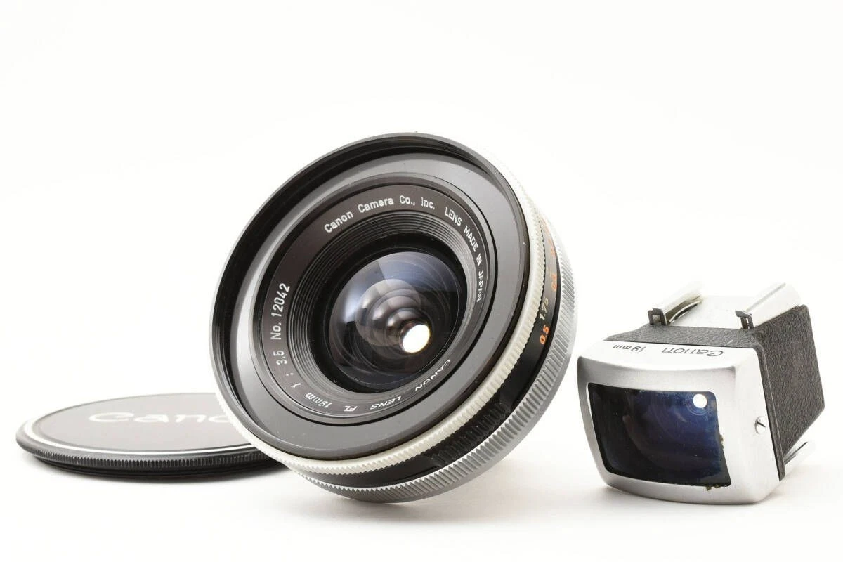 Canon FL f/3.5 19mm Camera Lenses for sale | eBay