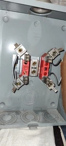 MILBANK P/N:U-200 METER PAN ENCLOSURE 200 AMP 600VOLT TYPE R3  - Picture 1 of 17