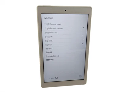 Amazon Fire HD 10 Tablet 9th Gen 32GB WiFi/BT 10.1" White with Ads - B Grade - Image 1 of 4