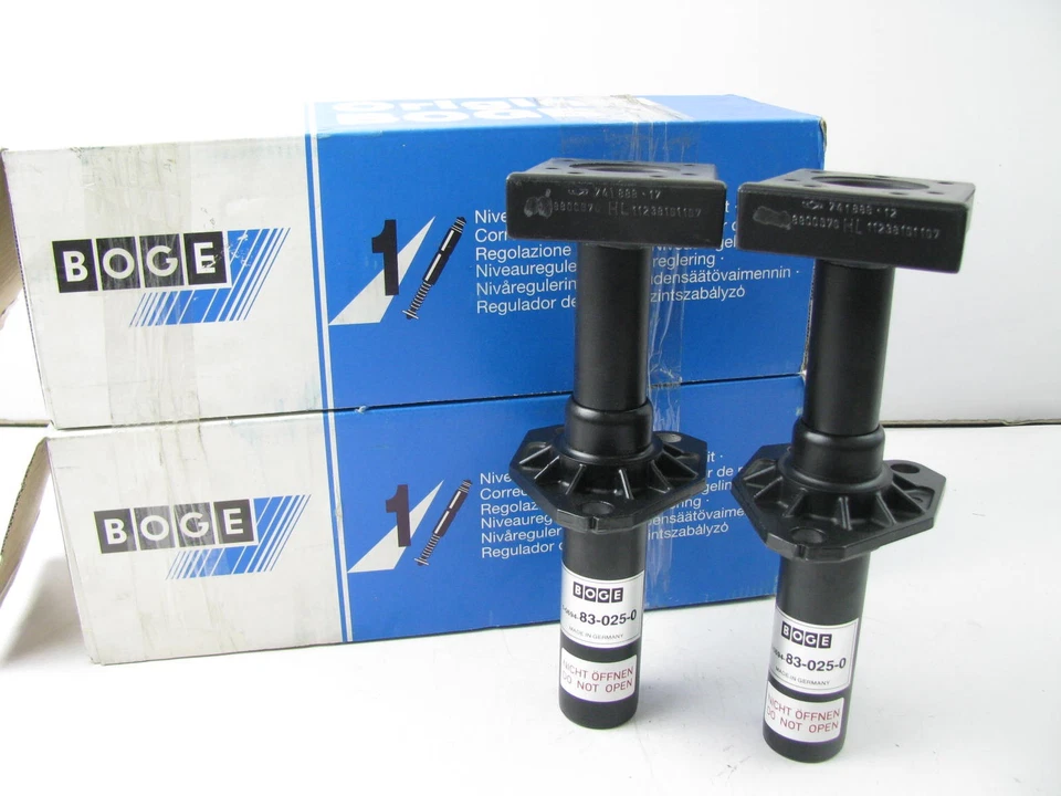 NOS Boge Front Bumper Shocks PAIR OEM Mercedes Benz W123 240D, 280CE, 280E, 300D - Image 1 of 4