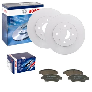 DISCHI FRENO BOSCH 262 mm + PASTIGLIE ANTERIORI adatti per Honda Jazz 3 4 GE GK + INSI - Foto 1 di 12