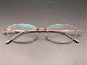 Silhouette Brille nur Gestell, 6620 40 6077, 48-17-135, Rosa, Titan - Bild 1 von 10