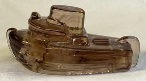 Boyd Art Glass Teddy The Tugboat In Siesta # 73 Made 3-29-2010 - Picture 1 of 6