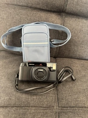 Pentax IQZoom 60 Point and Shoot Film Camera 35mm 38-60 Tested Clean - Image 1 of 4