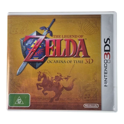 The Legend of Zelda: Ocarina of Time - 3DS Nintendo - CASE AND MANUAL - NO GAME - Image 1 of 4