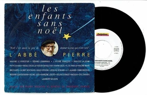 Les ENFANTS SANS NOËL Vinyle 45T 7" ABBE PIERRE EMAÜS FORESTIER LENORMAN LALANNE - Picture 1 of 4