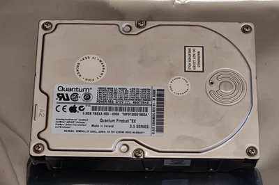 🍎 Bootable Quantum Fireball 3.5 ATA IDE Hard Drive 6GB with MacOS  X INSTALLED - Image 1 of 4