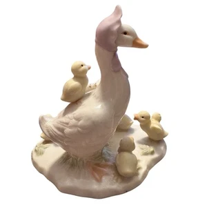 Lenox Springtime Stroll Mutter Gans & Gänselinge Figur Ostern - Bild 1 von 13
