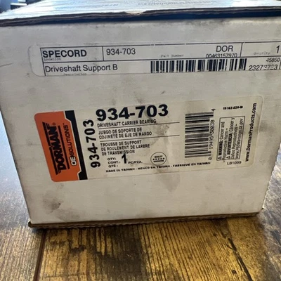 Dorman 934-703 Center Support Bearing - Image 1 of 3
