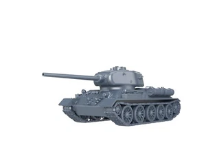 WWII SOVIET USSR - OT-34/85 FLAMER TANK FLAMETHROWER - 1/56 1/72 1/87 1/100 3D - Imagen 1 de 5