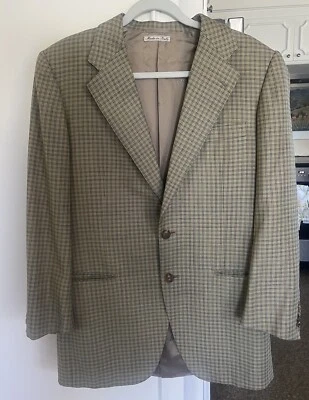 Blazer de lana Belvest Super 100s para hombre 38 Foto 1 de 4