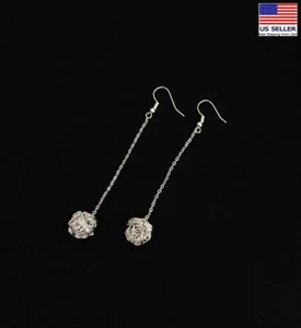 Mode Frauen Mädchen Retro Ohrringe Hohlgewebe Quaste Kugel einfache Ins Stil 0501 - Bild 1 von 5