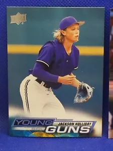 Jackson Holliday 2023-24 Upper Deck Goodwin Champions Young Guns AA807 - Foto 1 di 2
