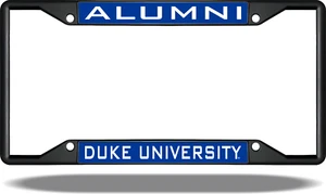 Marco de matrícula negro Duke ALUMNI - Imagen 1 de 1