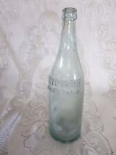 Vintage Pluto Water America's Physic Light Green Glass Bottle 1090L