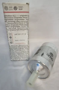 Polo A2 Fox Fabia Ibiza 1.2 1.4 Petrol Fuel Filter | 6X0201511B | New Genuine - Picture 1 of 3