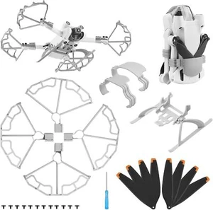 Propeller & Zubehör-Set für DJI Mini 2/SE/4K - 24 Teile, inkl. Propellerschutz - Bild 1 von 11