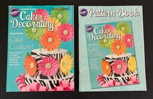 Lot 2 Wilton Pattern Book & Cake Decorating 2013 Year Book Cake Couture VGC - Picture 1 of 4
