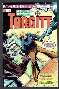 Targitt #1 Atlas Seaboard Comics Bronze Age 1975 VF Neal Adams Writing on Cover  - Picture 1 of 2