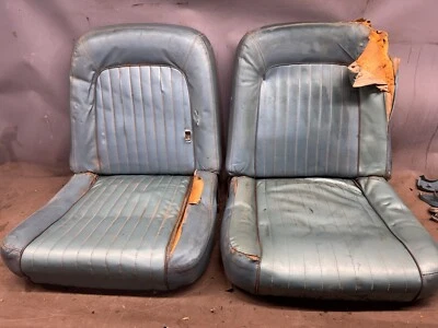 1961-1963 Ford Falcon Comet Front Bucket Seats Thunderbird Futura Galaxie T-Bird - Image 1 of 4