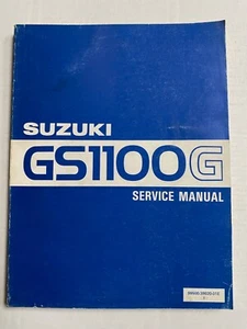 Original Suzuki GS1100G 1982 Werkstatt Service Handbuch Buch 99500-39020-01E - Bild 1 von 5