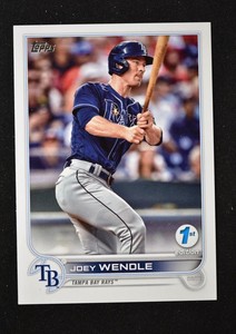 2022 Series 1 First Edition Base #145 Joey Wendle - Tampa Bay Rays