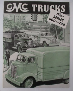 1948 GMC Trucks New 600 & 700 Series Brochure, 8 Model Specifications - Picture 1 of 4
