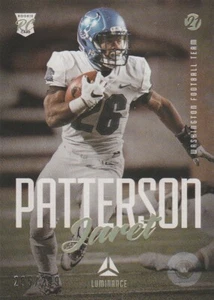 Panini Luminance 2021 #199 Jaret Patterson #ed 285/299 - Imagen 1 de 2
