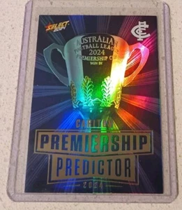 2024 Footy Stars Carlton Premiership Predictor Gold  265/315 PPG3 - Bild 1 von 2