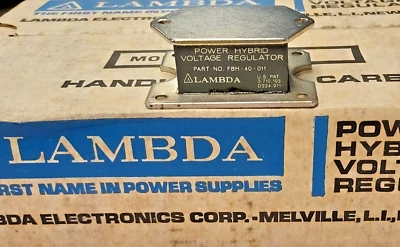 '1 PIECE' - PN# FBH-40-011, FBH-40-11, FBH40-011 - LAMBDA - VOLTAGE, REGULATOR - Image 1 of 4