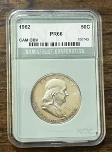 1962 50C (Proof) Franklin Half Dollar - Picture 1 of 3