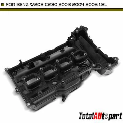 Nueva cubierta de válvula de cabezal de motor para Mercedes-Benz W203 C230 2003-2005 L4 1,8 L DOHC Foto 1 de 4