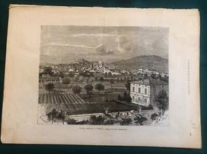 BRESCIA, quattro pagine da L’Illustrazione Italiana del 1879. - Foto 1 di 5