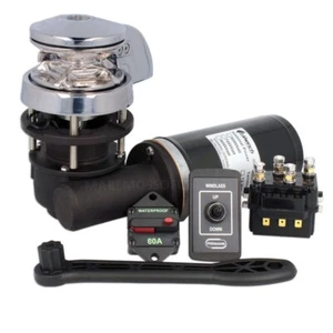 Italwinch CLS 700W Verricello Salpa Ancora Catena Ø 6mm 12V Kit installazione - Imagen 1 de 5